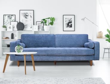 DENIM DREAM: ANDERSON SOFA IN VIBRANT BLUE