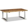 Coffee Table Solid Reclaimed Wood 39.4"x23.6"x15" - Brown