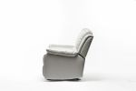 Charlotte Ivory Leather Gel Recliner