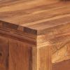 Sideboard 24.8"x11.8"x29.5" Solid Acacia Wood - Brown