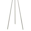 Pacific Tripod Metal Tripod Floor Lamp with Glass Shade