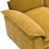 Stunning 118x55" Modern L-Shaped Chenille Cloud Sofa – Plush Double Seat Cushions & 5-Seat Upholstered Comfort for Your Living Room