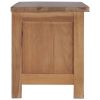TV Cabinet 35.4"x11.8"x13.8" Solid Teak Wood - Brown