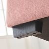 PINK MODERN DAYBED SOFA | WIDE BEANBAG WITH ARMS | STYLISH & COMFY