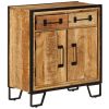 Sideboard 25.6"x11.8"x27.6" Solid Mango Wood - Brown