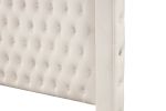 MONICA LUXURY CREAM WOOD QUEEN FOUR-POSTER BED | ELEVATE YOUR SPACE