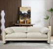 LUXURY 87" 3-SEATER SOFA | PLUSH CUSHIONS, WIDE ARMRESTS & SPACIOUS COMFORT