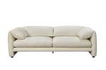 LUXURY 87" 3-SEATER SOFA | PLUSH CUSHIONS, WIDE ARMRESTS & SPACIOUS COMFORT