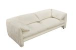 LUXURY 87" 3-SEATER SOFA | PLUSH CUSHIONS, WIDE ARMRESTS & SPACIOUS COMFORT