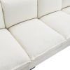 COZY LUXURY 5-SEAT L-SHAPED CLOUD SOFA | 118x55" MODERN CHENILLE UPHOLSTERED FURNITURE